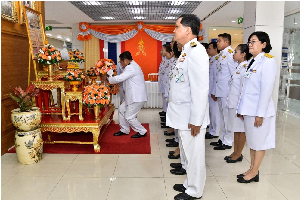 ﻿กรมบังคับคดีเข้าร่วมถวายแจกันดอกไม้และลงนามถวายพระพร สมเด็จพระเจ้าลูกเธอ เจ้าฟ้าพัชรกิติยาภา นเรนทิราเทพยวดี กรมหลวงราชสาริณีสิริพัชร มหาวัชรราชธิดา เนื่องในโอกาสวันคล้ายวันประสูติ 7 ธันวาคม 2567 